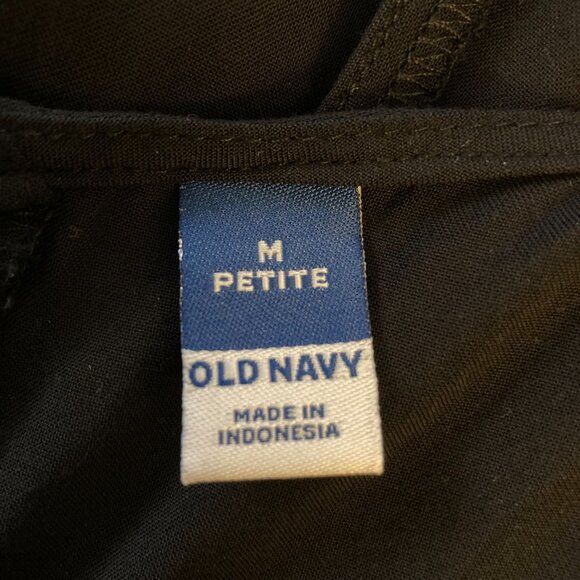 NWOT, SZ PM, BLACK, Sleeveless Wide-Leg Midi Romper - Picture 2 of 3